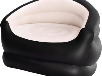 Inflatable Couch Outdoor Air Sofa,Blow Up Couches Lazy Sofa for Camping, Single Size
